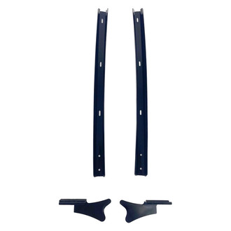 Fairchild® - Driver and Passenger Side Weatherstrip Retainer & Guide Panel