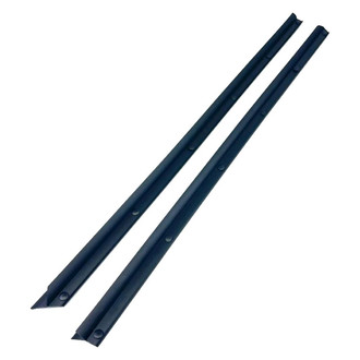 Fairchild® - Front Lower Driver and Passenger Side Door Window Belt Weatherstrip Set
