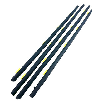 Fairchild® - Front and Rear Outer Driver and Passenger Side Belt Weatherstrip Kit