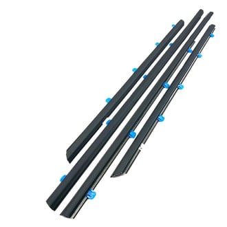 Fairchild® - Front and Rear Outer Driver and Passenger Side Belt Weatherstrip Kit