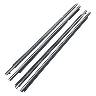 Fairchild® - Front and Rear Outer Driver and Passenger Side Belt Weatherstrip Kit