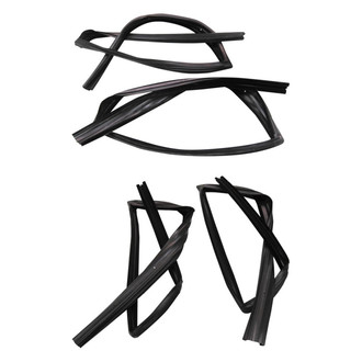 Fairchild® - Front and Rear Driver and Passenger Side Glass Run Window Channel Set