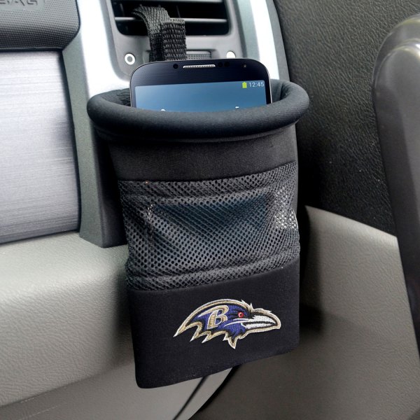 FanMats® Baltimore Ravens Logo on Car Caddy