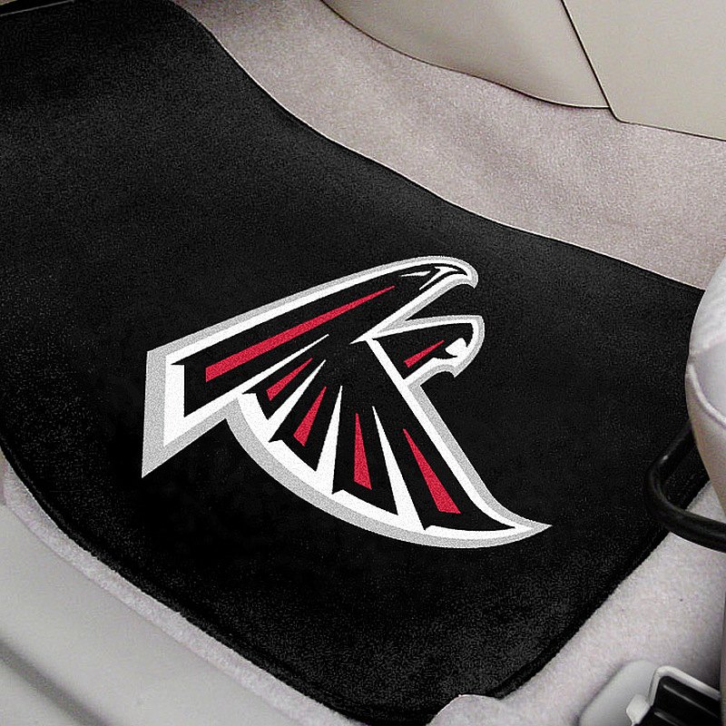 Atlanta Falcons Car Mats Heavy Duty 2 Piece Vinyl