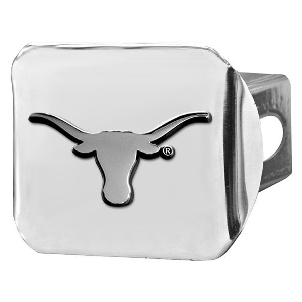 FanMats® - University of Texas Logo on Chrome Hitch Cover