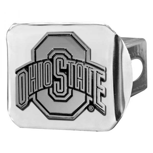 FanMats® - Ohio State University Logo on Chrome Hitch Cover