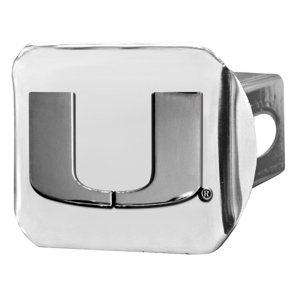FanMats® University of Miami Logo on Hitch Cover