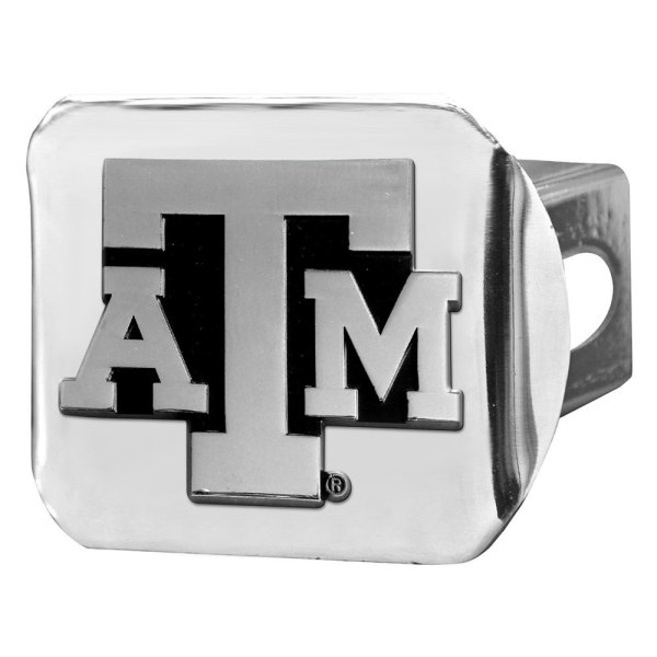 FanMats® - Texas A&M University Logo on Chrome Hitch Cover