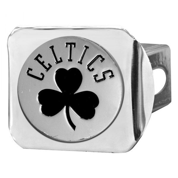 FanMats® - Boston Celtics Logo on Chrome Hitch Cover