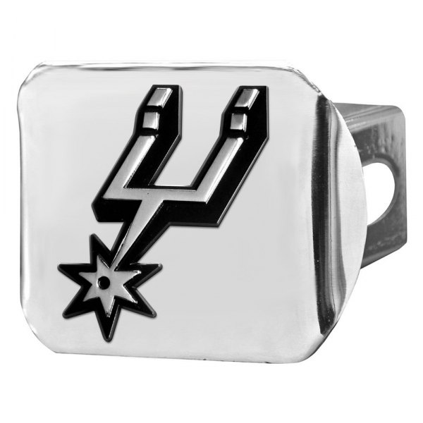 FanMats® - San Antonio Spurs Logo on Chrome Hitch Cover