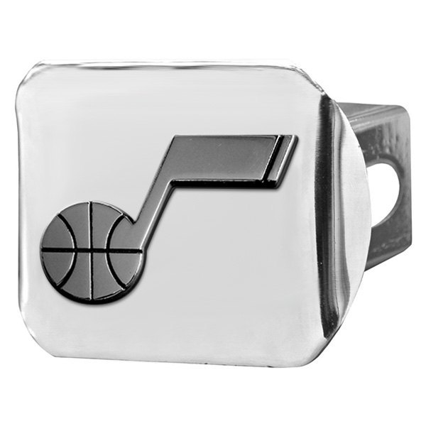 FanMats® - Utah Jazz Logo on Chrome Hitch Cover