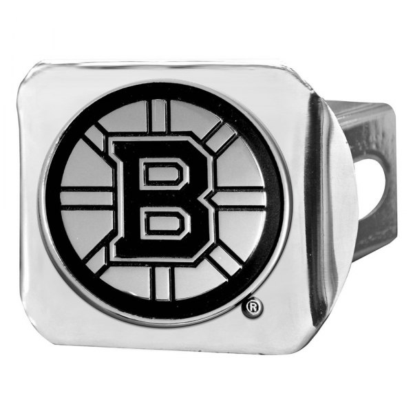 FanMats® - Boston Bruins Logo on Chrome Hitch Cover