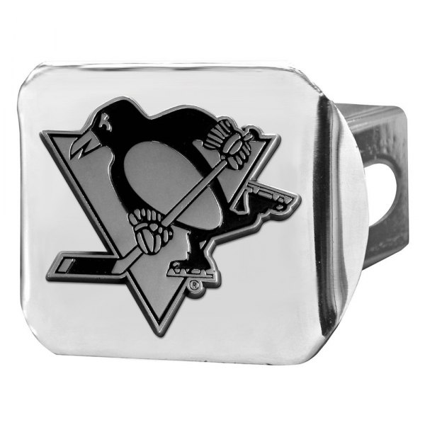 FanMats® - Pittsburgh Penguins Logo on Chrome Hitch Cover
