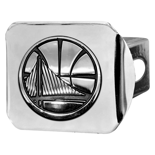FanMats® - Golden State Warriors Logo on Chrome Hitch Cover
