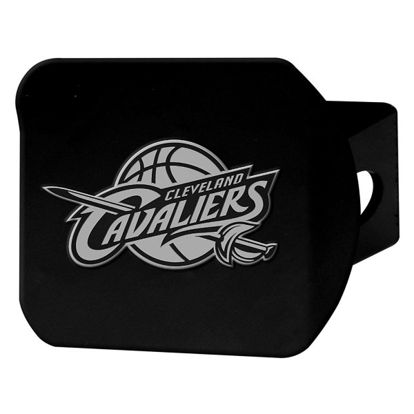 FanMats® - Cleveland Cavaliers Logo on Chrome/Black Hitch Cover