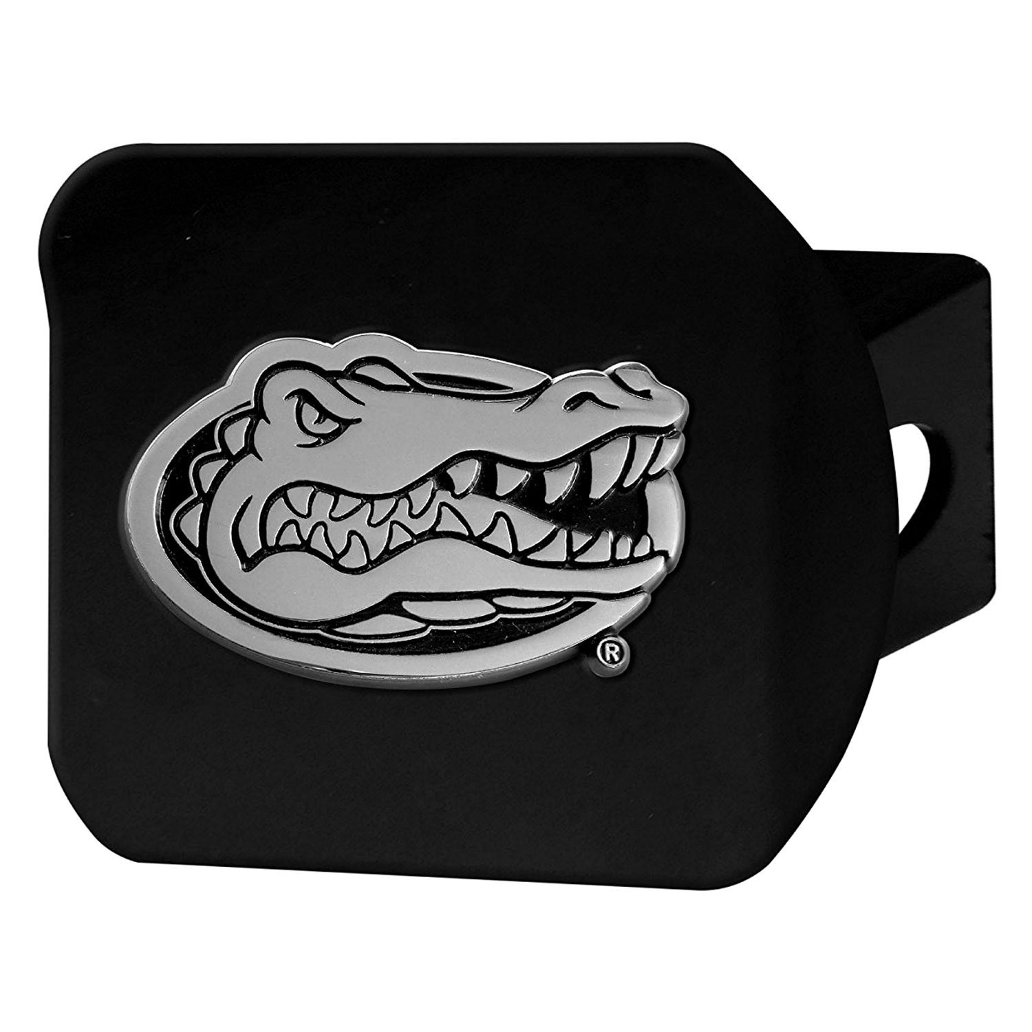 FanMats® 21028 Black College Hitch Cover with Chrome University of