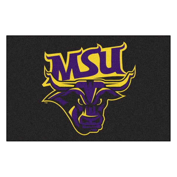 FanMats® - Minnesota State University (Mankato) 19" x 30" Nylon Face Starter Mat with "MSU & Maverick" Logo