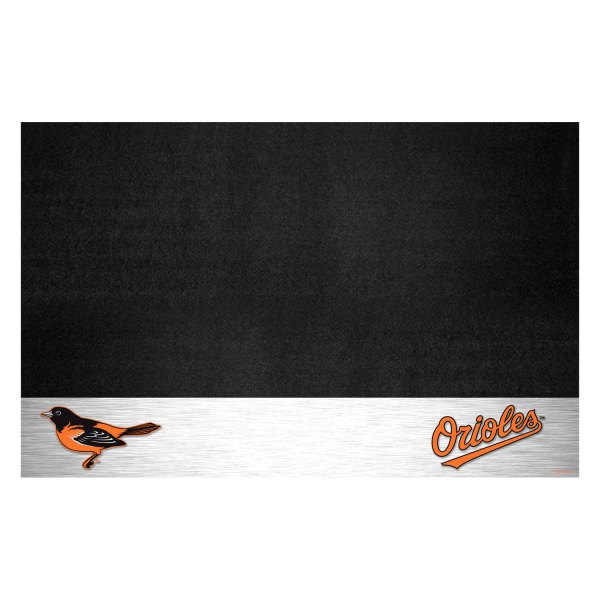 FanMats® - Grill Mat with "Bird" Logo & "Orioles" Wordmark