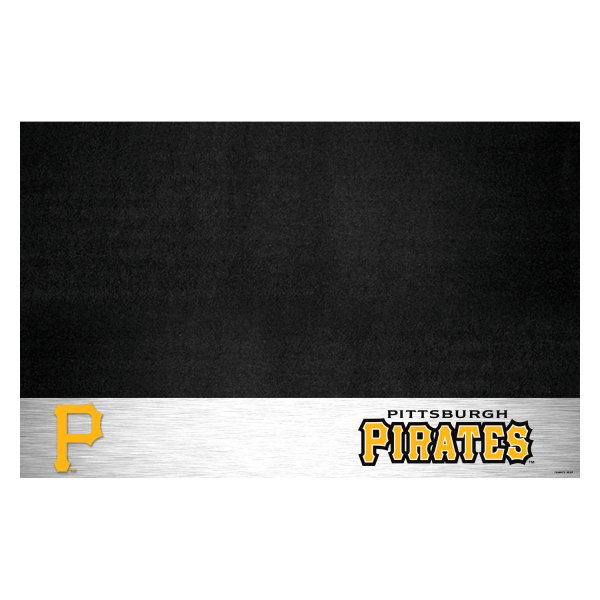 FanMats® - Grill Mat with "P" Logo & "Pittsburgh Pirates" Wordmark