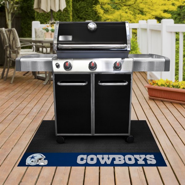 FanMats® - Grill Mat with "Star" Logo & "Cowboys" Wordmark
