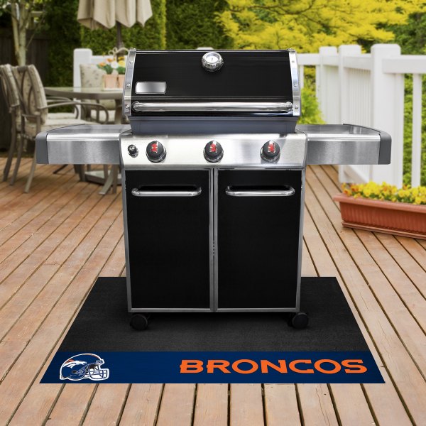 FanMats® - Grill Mat with "Bronco" Logo & "Broncons" Wordmark
