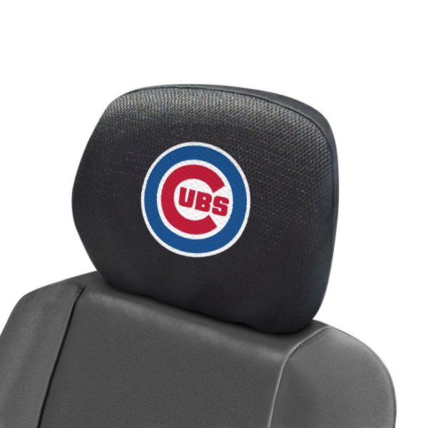  FanMats® - Headrest Covers with Embroidered Chicago Cubs Logo
