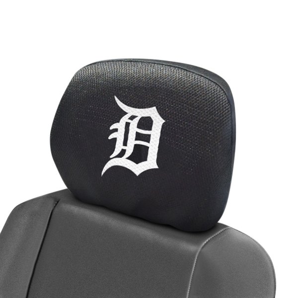  FanMats® - Headrest Covers with Embroidered Detroit Tigers Logo