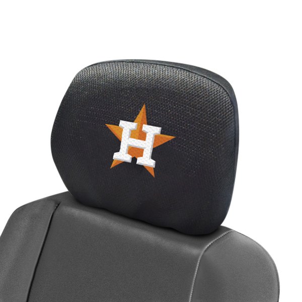  FanMats® - Headrest Covers with Embroidered Houston Astros Logo