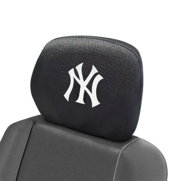  FanMats® - Headrest Covers with Embroidered New York Yankees Logo