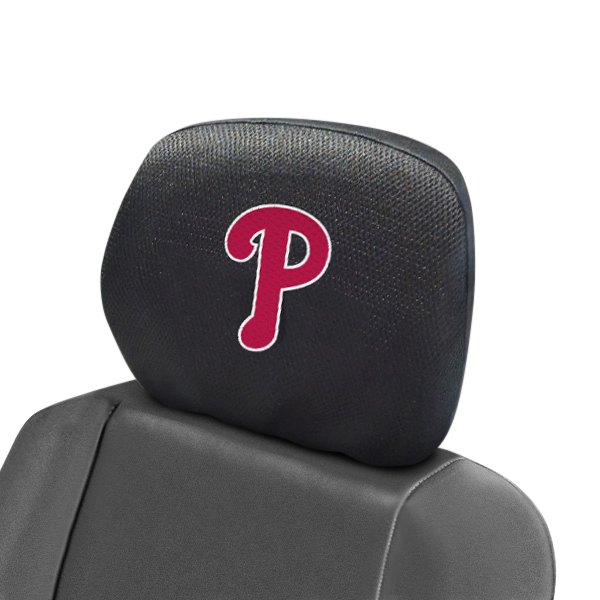  FanMats® - Headrest Covers with Embroidered Philadelphia Phillies Logo