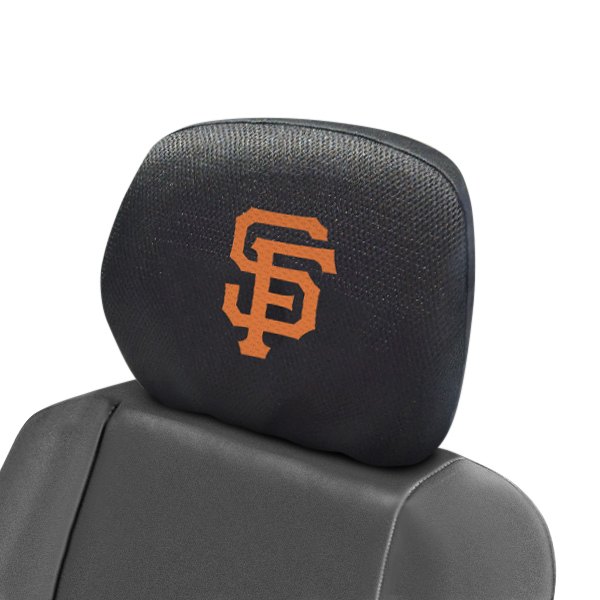  FanMats® - Headrest Covers with Embroidered San Francisco Giants Logo