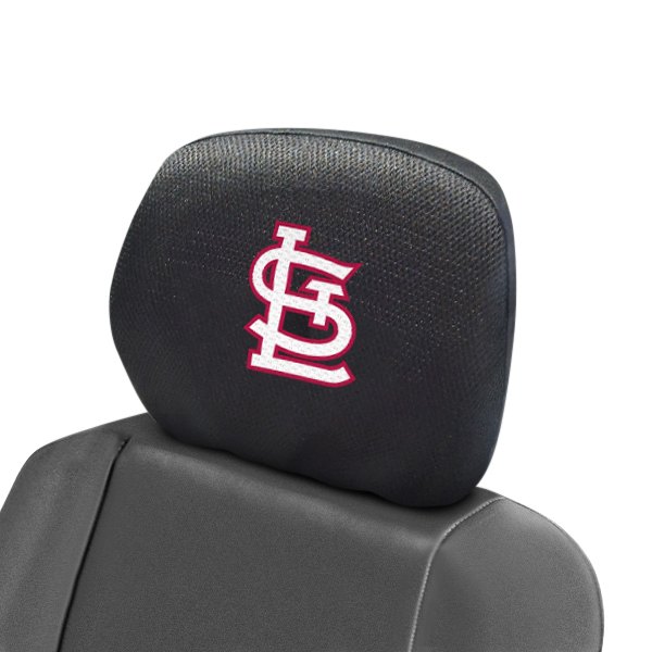 Fanmats 12552 Headrest Covers With Embroidered St Louis Cardinals Logo - St Louis Cardinals Seat Covers