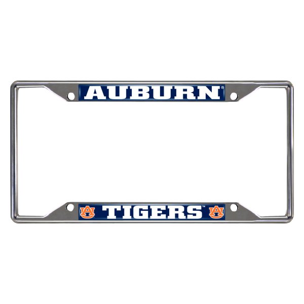 FanMats® - Collegiate License Plate Frame with Auburn University Logo
