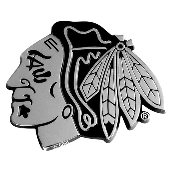 FanMats® - NHL "Chicago Blackhawks" Chrome Emblem