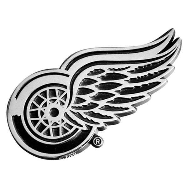 FanMats® - NHL "Detroit Red Wings" Chrome Emblem