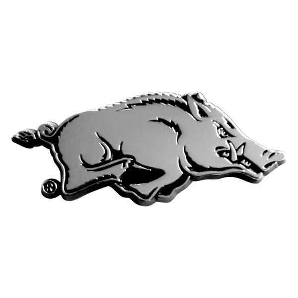 FanMats® - College "University of Arkansas" Chrome Emblem