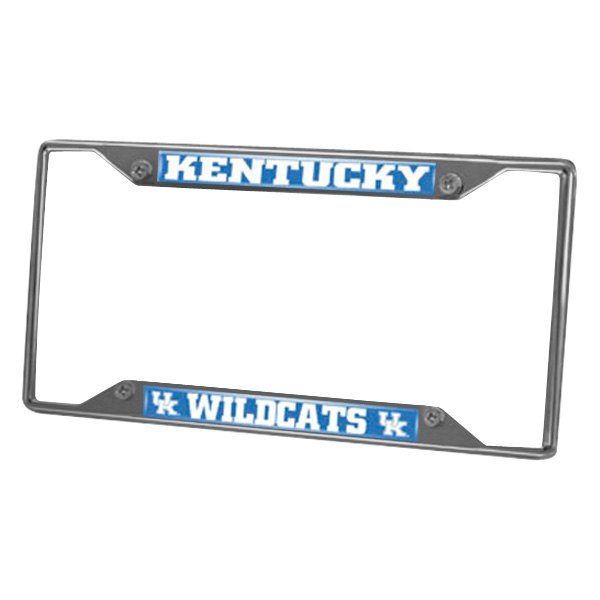 FanMats® - Collegiate License Plate Frame with University of Kentucky Logo