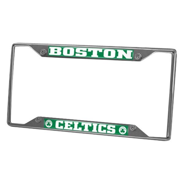 FanMats® 14839 - Sport NBA Chrome License Plate Frame with Boston ...