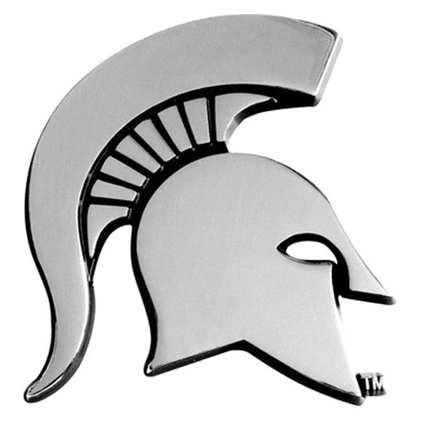 FanMats® - College "Michigan State University" Chrome Emblem