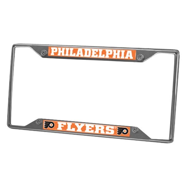 FanMats® - Sport NHL License Plate Frame with Philadelphia Flyers Logo