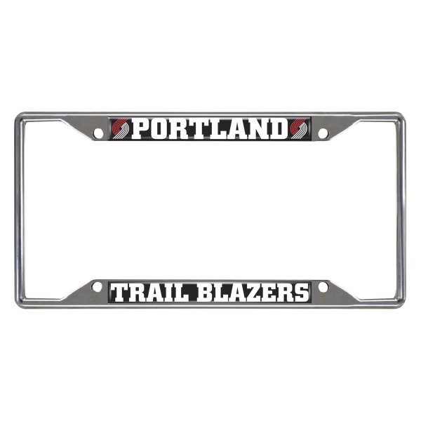 FanMats® - Sport NBA License Plate Frame with Portland Trail Blazers Logo