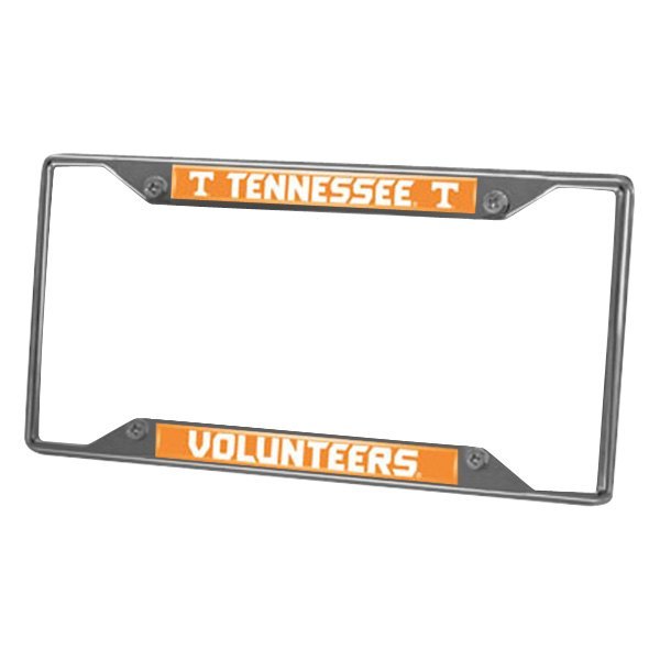 FanMats® - Collegiate License Plate Frame with University of Tennessee Logo