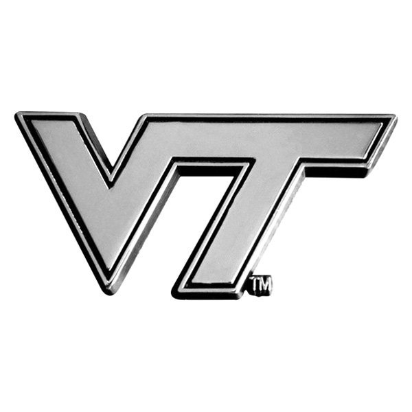 FanMats® - College "Virginia Tech" Chrome Emblem
