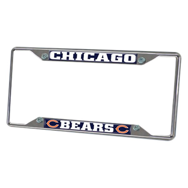 FanMats® - Sport NFL License Plate Frame with Chicago Bears Logo