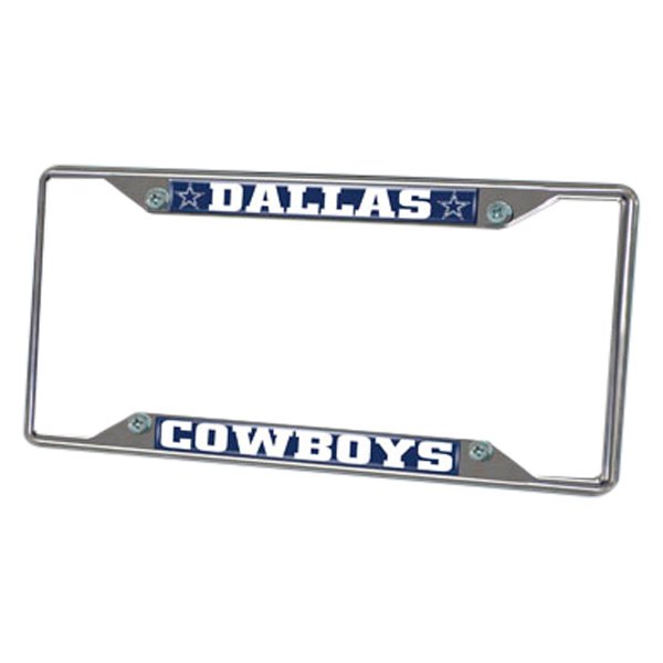 FanMats® - Sport NFL License Plate Frame with Dallas Cowboys Logo