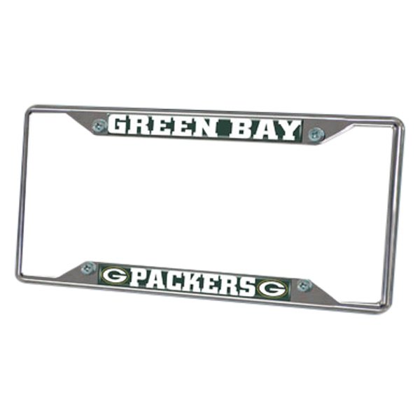 FanMats® - Sport NFL License Plate Frame with Green Bay Packers Logo