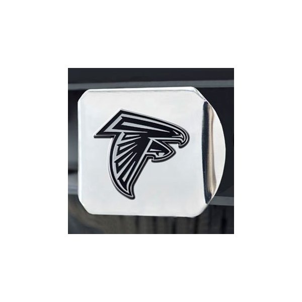 FanMats® - Hitch Cover with Chrome Atlanta Falcons Logo for 2" Receivers