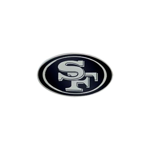 FanMats® - NFL "San Francisco 49ers" Chrome Emblem