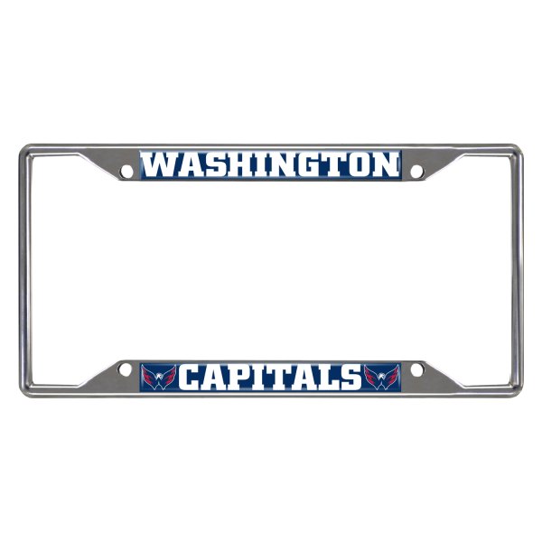 FanMats® - Sport NHL License Plate Frame with Washington Capitals Logo