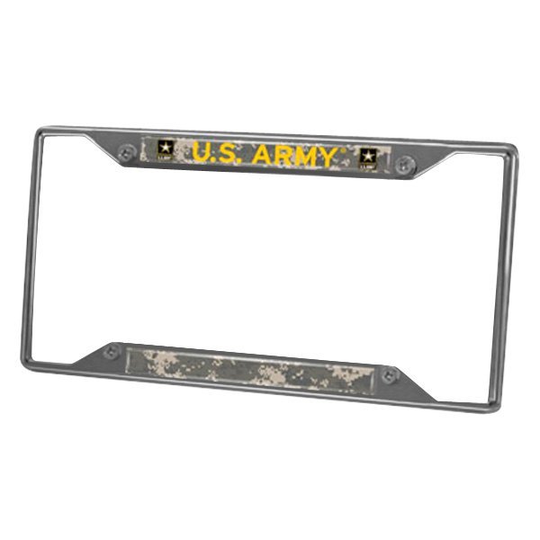 FanMats® - Military License Plate Frame with U.S. Army Logo